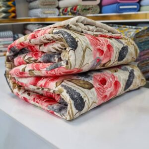 لحاف دونفره + 2 عدد روبالشتی