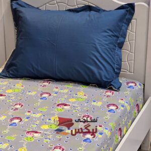 نیم ست کاورکشدار تخت و روبالشتی عروسکی دخترانه