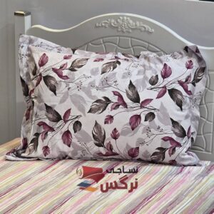 روبالشتی ساتن ابریشم گل قرمز کد 223