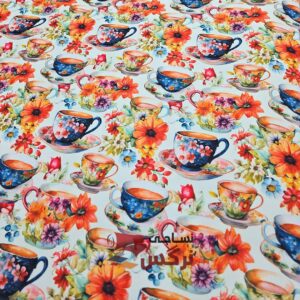 رومیزی ضدآب عرض 1.5 متر کد 668