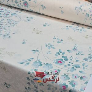 ملحفه ژاکارد ساتن ابریشم گلدار عرض 2.5 کد 675