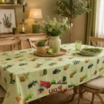 رومیزی ضدآب عرض 1.5 متر کد 722
