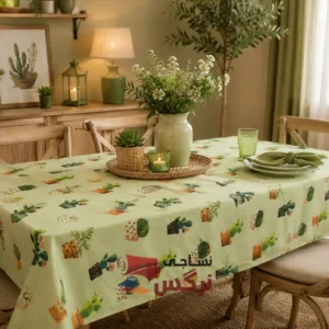 رومیزی ضدآب عرض 1.5 متر کد 722