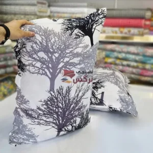 روبالشتی طرح درخت 100 درصد نخ کد 15