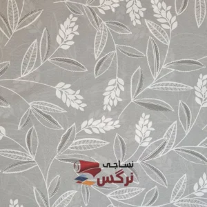 ملحفه نخ پلی استر طرح برگ پرنس عرض 2 کد 224