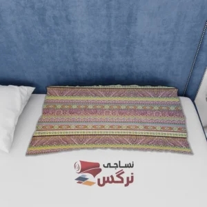 ملحفه نخ پلی استر طرح سنتی عرض 2 کد 247 - Image 3