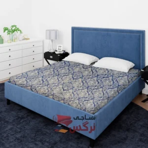 ملحفه نخ پلی استر طرح سنتی عرض 2 کد 255 - Image 2
