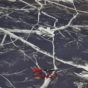 ملحفه پنبه براش طرح برگ پاییزی عرض 2.5 کد 289