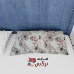 ملحفه ژاکارد ساتن نخ طرح گل عرض 2.5 کد 311 - Image 2