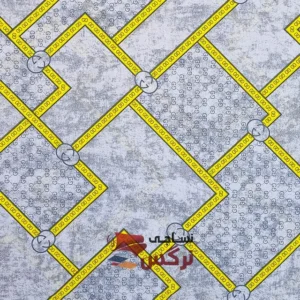 ملحفه 70% نخ طرح گوچی عرض 2 کد 404