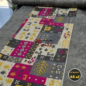 سفره پارچه ای 6 نفره سایز 100*160 کد48