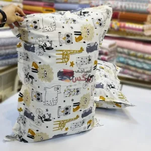 روبالشتی طرح حیوانات 100 درصد نخ پنبه کد 51