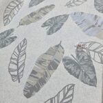 ملحفه نخ پنبه طرج برگ عرض 2.5 کد 594