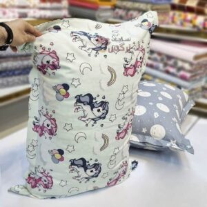 روبالشتی تک شاخ 100 درصد نخ پنبه کد 62