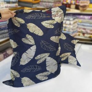 روبالشتی طرح برگ 100 درصد نخ کد 68