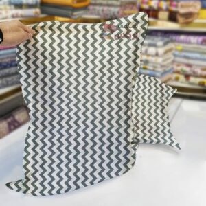 روبالشتی نخ پلی استر خاکستری کد 239 - Image 2