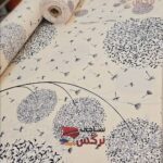 نیم ست کاورکشدار تخت و روبالشتی نخ پنبه قاصدک