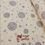نیم ست کاورکشدار تخت و روبالشتی نخ پنبه قاصدک