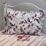 روبالشتی ساتن ابریشم گلدار کد 633