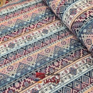 پارچه روفرشی و زیرسفره ای نخی عرض 2 متر کد 698 - Image 2