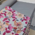 روبالشتی نخ پنبه طرح گل کد 665 - Image 2