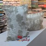روبالشتی دورو نخ پنبه طرح درخت کد 310
