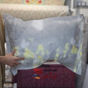 روبالشتی نخ پنبه طرح ساده کد 571