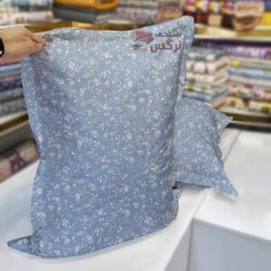 روبالشتی نخ پنبه گل ریز کد 600