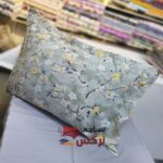 روبالشتی پنبه براش گل دار کد 617