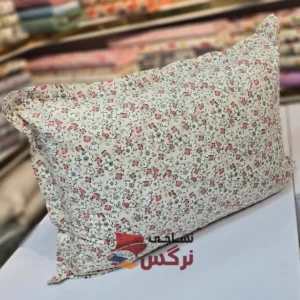 روبالشتی نخ پنبه گلدار کد 673 - Image 3