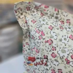 روبالشتی نخ پنبه گلدار کد 673 - Image 4
