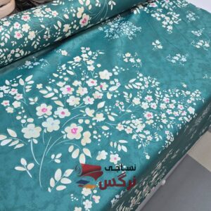 ملحفه ژاکارد ساتن ابریشم گلدار عرض 2.5 کد 674 - Image 4