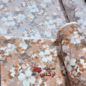 ملحفه نخ پنبه گلدار عرض 2.5 کد 677 - Image 3