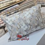 روبالشتی نخ پنبه گلدار کد 677 - Image 2