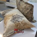 روبالشتی ساتن نخ گلدار کد 678 - Image 3