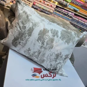 روبالشتی نخ پنبه طرح درخت کد 310 - Image 2