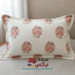 روبالشتی نخ پنبه طرح گل کد 537