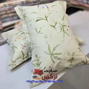 روبالشتی نخ پنبه گلدار کد 663 - Image 3