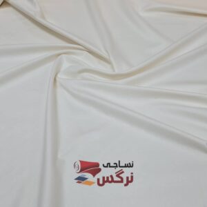 ملحفه نخ پنبه عرض 2.5 تک رنگ کرم کد 681 - Image 2