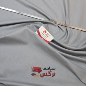 ملحفه نخ پنبه عرض 2.5 تک رنگ طوسی کد 682