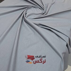 ملحفه نخ پنبه عرض 2.5 تک رنگ طوسی کد 682 - Image 3