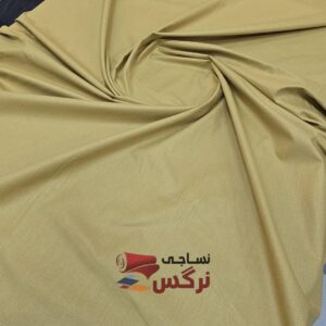 ملحفه نخ پنبه عرض 2.5 تک رنگ خردلی کد 683 - Image 2
