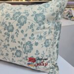 روبالشتی ژاکارد ساتن ابریشم گلدار کد 734 - Image 3