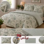 روتختی یکنفره و دونفره نخ پنبه گلدار کد 100 و 101