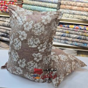 روبالشتی نخ پنبه گلدار کد 107 - Image 2