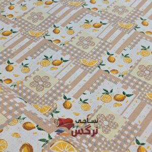 دستمال آشپزخانه لیمویی عرض 1.5 متر کد 119 - Image 2