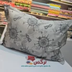 روبالشتی نخ پنبه طرح قطب نما کد 140