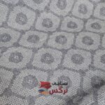 ملحفه نخ پلی استر طرح شش ضلعی عرض 2 کد 168