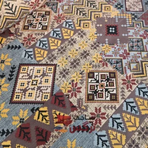 ملحفه 70 درصد نخ طرح سنتی عرض 2 کد 241 - Image 2