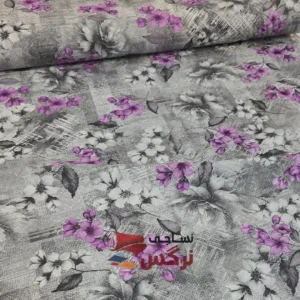 ملحفه 70 درصد نخ گلدار عرض 2 کد 252